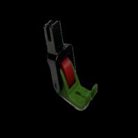 پایه غلطکدار پلاستیکی چرخ راسته